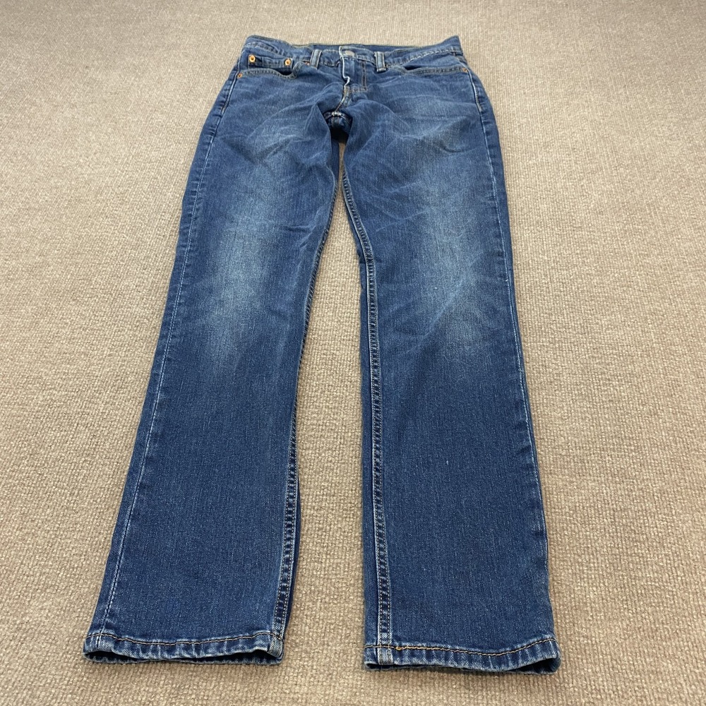 Levis 511 Jeans Mens 29x32 Blue Medium Wash Slim Straight Stretch Denim Pants